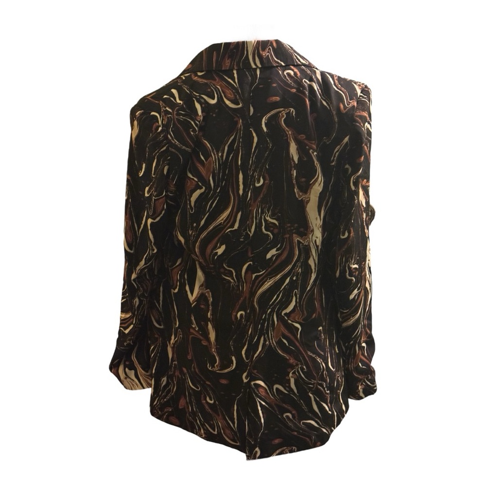 One N More New With Tags black, brown, cream size Small Blazer - Picture 9 of 17
